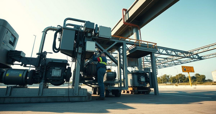 Manuten&ccedil;&atilde;o de balan&ccedil;a rodovi&aacute;ria garante precis&atilde;o e seguran&ccedil;a